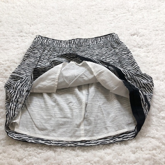 🆕 LOFT zebra a line full cotton mini skirt 2 - Picture 3 of 10